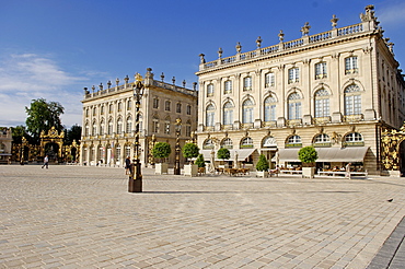 Place Stanislas, formerly Place Royale, built by Stanislas Leszczynski, King of Poland in the 18th century, UNESCO World Heritage Site, Nancy, Meurthe et Moselle, Lorraine, France, Europe