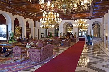 Most famous Manila Hotel, Manila, The Philippines, Southeast Asia, Asia