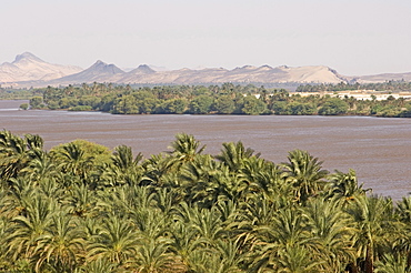 The oasis of Sesibi, founded in the XVIIIth dynasty, 3rd cataract of the River Nile, Nubia, Sudan, Africa