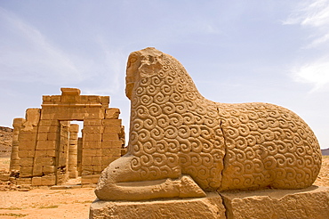 Temple of Amon, Old Temple of Naga, The Kingdom of Meroe, Sudan, Africa