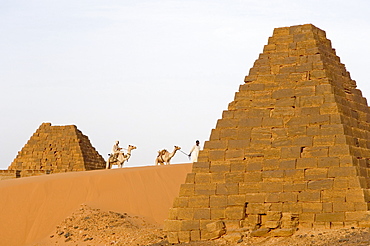 Pyramids of Meroe, Sudan, Africa