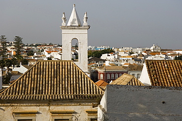 The town of Tavira, Algarve, Portugal, Europe