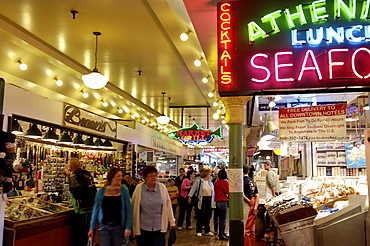 Pike Market, Seattle, Washington State, United States of America, North America