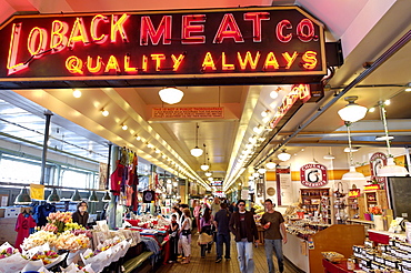 Pike Market, Seattle, Washington State, United States of America, North America