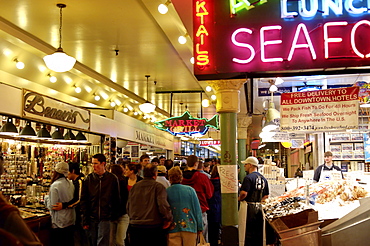 Pike Market, Seattle, Washington State, United States of America, North America