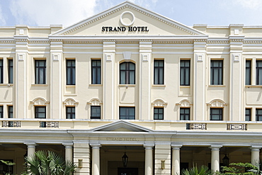 The Strand Hotel, a Victorian-style hotel built in 1896, Yangon (Rangoon), Yangon region, Republic of the Union of Myanmar (Burma), Asia 