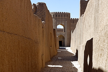 Rayen Castle, situated on the skirts of the mountain Haraz, Iran, Middle East