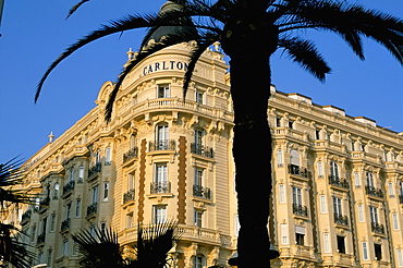 Carlton Hotel, Boulevard de la Croisette, Cannes, Alpes-Maritimes, French Riviera, Provence, France, Europe