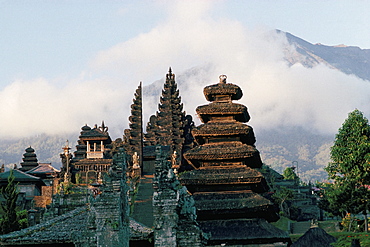 Hindu temple of Besakih, island of Bali, Indonesia, Southeast Asia, Asia