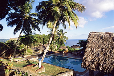 Chateau de Feuilles, Anse de Marie Louise, south coast, island of Praslin, Seychelles, Indian Ocean, Africa