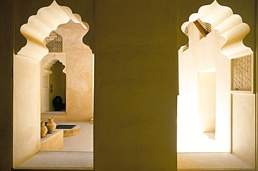 Jabrin castle, Nizwa region, Sultanate of Oman, Middle East