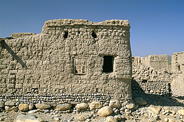 Ghost town of Izki, near Nizwa, Sultanate of Oman, Middle East