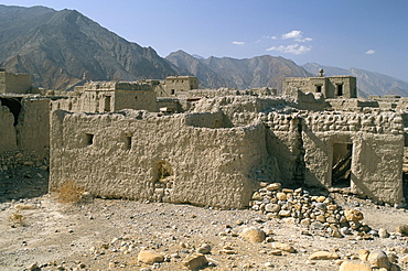 Ghost town of Izki, near Nizwa, Sultanate of Oman, Middle East