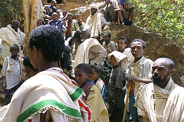 Abi Yohani monastery, Tambien region, Tigre province, Ethiopia, Africa