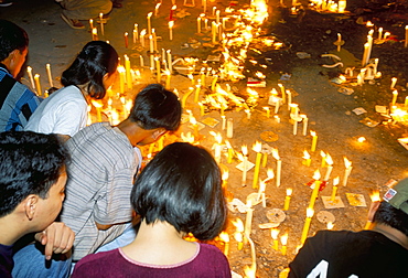 Good Friday procession, Boac, island of Marinduque, Philippines, Southeast Asia, Asia