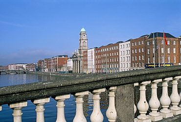 Father Mathey bridge, Liffey River, Dublin, County Dublin, Eire (Ireland), Europe