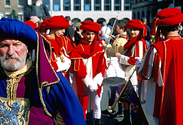 St. Patrick's parade, Patrick Street, Dublin, County Dublin, Eire (Ireland), Europe