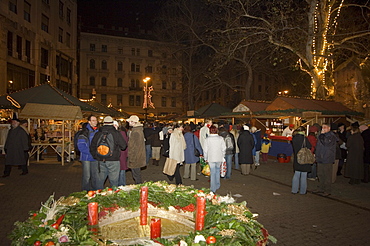 Christmas Market, Budapest, Hungary, Europe