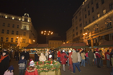 Christmas Market, Budapest, Hungary, Europe