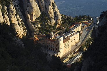 Monastery of Montserrat, Montserrat, Catalonia, Spain, Europe