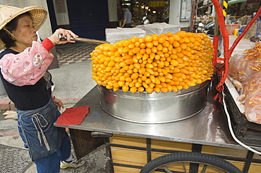 Food stall, Taipei City, Taiwan, Asia