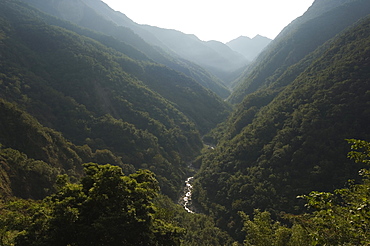 Valley, Yushan National Park, Nantou County, Taiwan, Asia