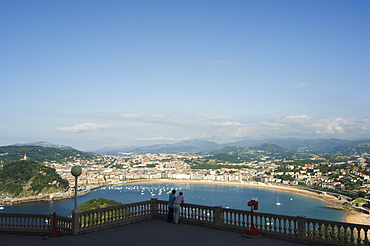 San Sebastian Bay, Basque Country, Euskadi, Spain, Europe