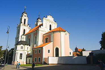 St. Catherine's church, Old Town, UNESCO World Heritage Site, Vilnius, Lithuania, Baltic States, Europe