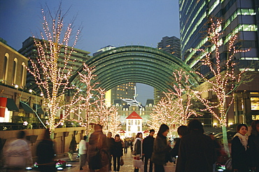 Christmas illuminations, Ebisu, Tokyo, Japan