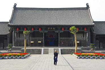 The Governors Office, historic Government Buildings, UNESCO World Heritage Site, Pingyao City, Shanxi Province, China, Asia