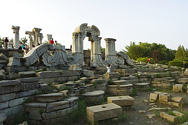 European Palace ruins at Yuanmingyuan (The Old Summer Palace), Beijing, China, Asia