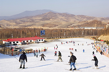 Yabuli ski resort, Heilongjiang Province, Northeast China, China, Asia