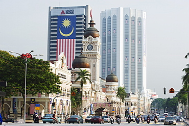 Sultan Abdul Samad Building and Dayabumi complex, Merdeka Square, Kuala Lumpur, Malaysia, Southeast Asia, Asia