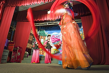 Taiwanese Chinese Opera, Georgetown, Penang, Malaysia, Southeast Asia,Asia