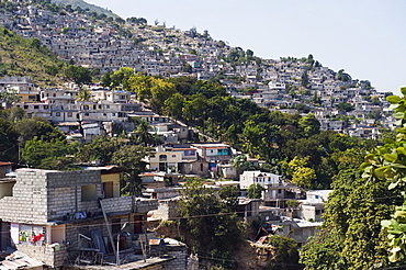 Slums, Port au Prince, Haiti, West Indies, Caribbean, Central America