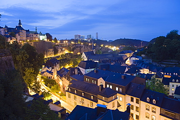 Old Town, UNESCO World Heritage Site, Luxembourg City, Grand Duchy of Luxembourg, Europe