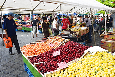 Gare du Midi general market, Brussels, Belgium, Europe