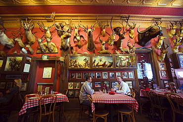 The Buckhorn Exchange restaurant, established in 1893, Denver, Colorado,United States of America, North America