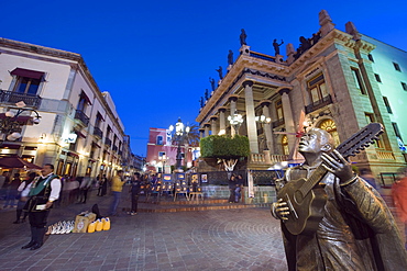 Teatro Juarez, Guanajuato, UNESCO World Heritage Site, Guanajuato state, Mexico, North America