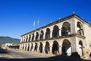 Municipality building, Antigua, Guatemala, Central America