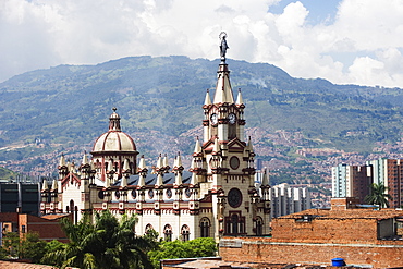 Church in Medellin, Colombia, South America