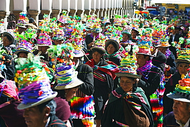 Anata Andina harvest festival, Carnival, Oruro, Bolivia, South America