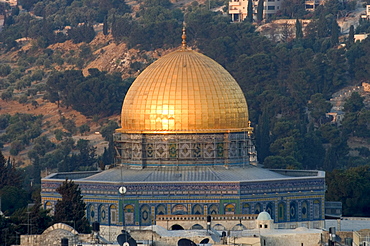 Dome of the Rock, Haram ash-Sharif (Temple Mount), Old Walled City, UNESCO World Heritage Site, Jerusalem, Israel, Middle East