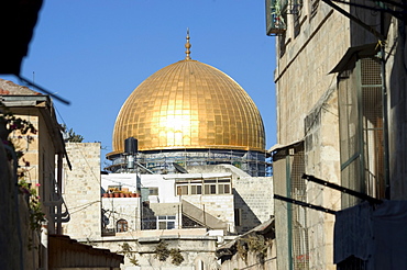 Dome of the Rock, Haram ash-Sharif (Temple Mount), Old Walled City, Jerusalem, Israel, Middle East