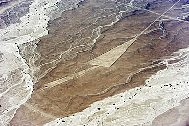 Trapezoids, Lines and Geoglyphs of Nasca, UNESCO World Heritage Site, Peru, South America