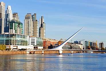 Puente de la Mujer, Buenos Aires, Argentina, South America