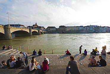 The Rhine River, Basel, Switzerland, Europe