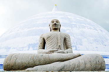 Thuparama Dagoba, Anuradhapura, UNESCO World Heritage Site, North Central Province, Sri Lanka, Asia