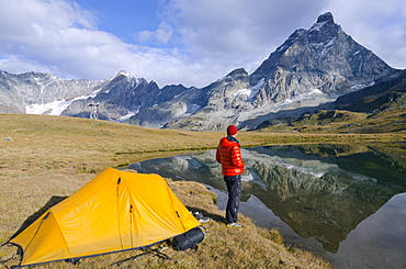 Monte Cervino (The Matterhorn), Breuil Cervinia, Aosta Valley, Italian Alps, Italy, Europe 