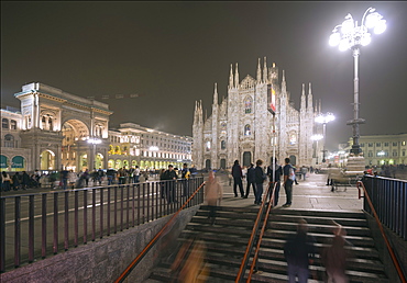 Duomo (Milan Cathedral), Milan, Lombardy, Italy, Europe 